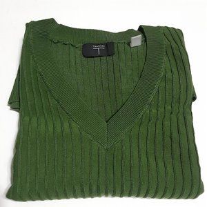Tahari Women's V Neck Sweater in Size S
